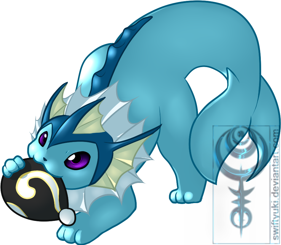 Vaporeon with an enigma berry