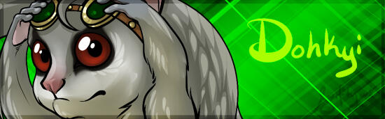 Banner commission for Bushbaby