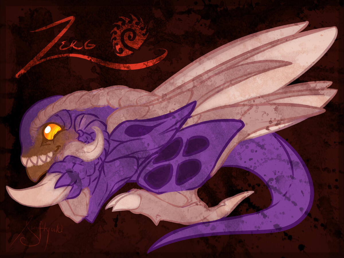 zerg maggot fanart