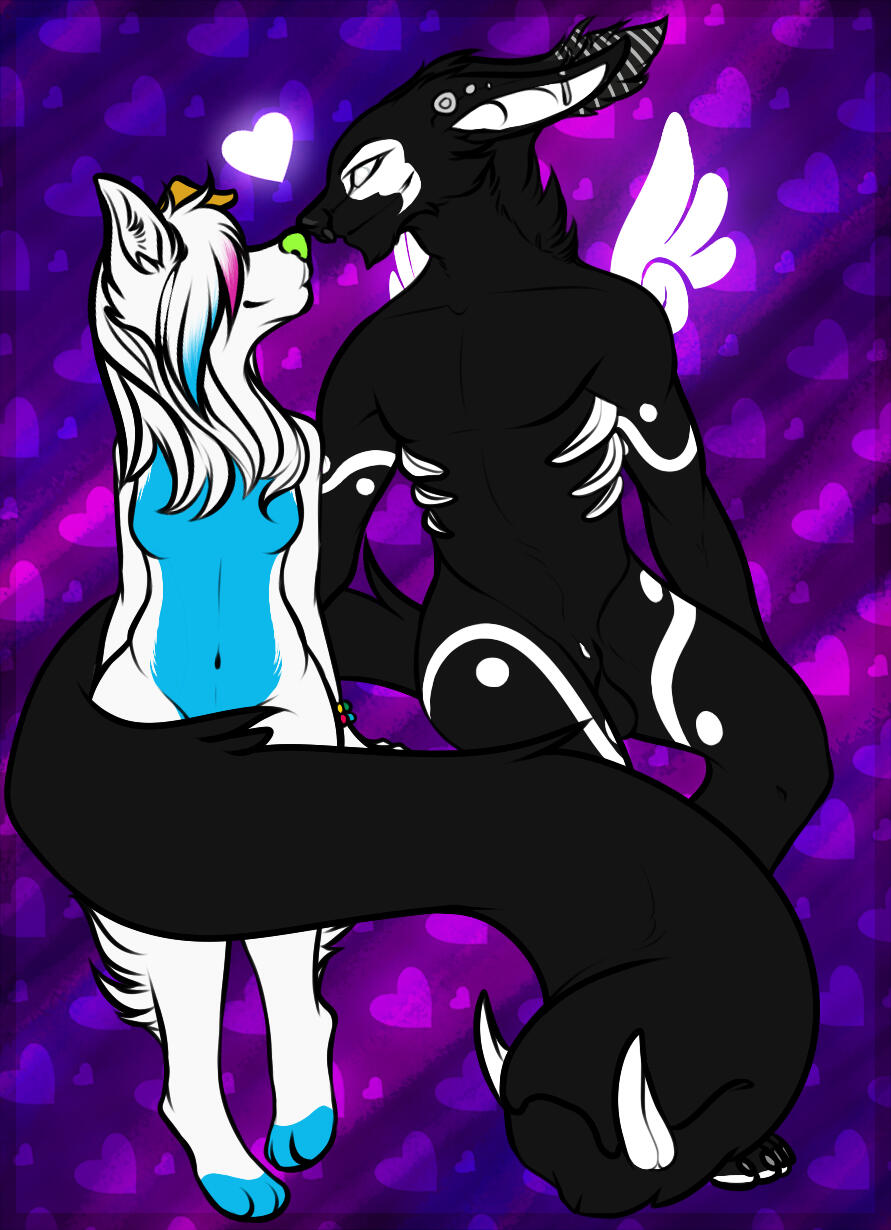 YCH commission for someone of their OC pairing