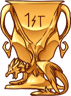 gold trophy for an event