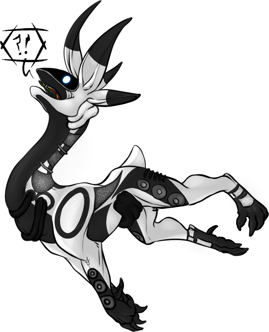 Commission for someone of their Proto-wub, Yin