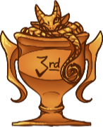 bronze trophy for an event
