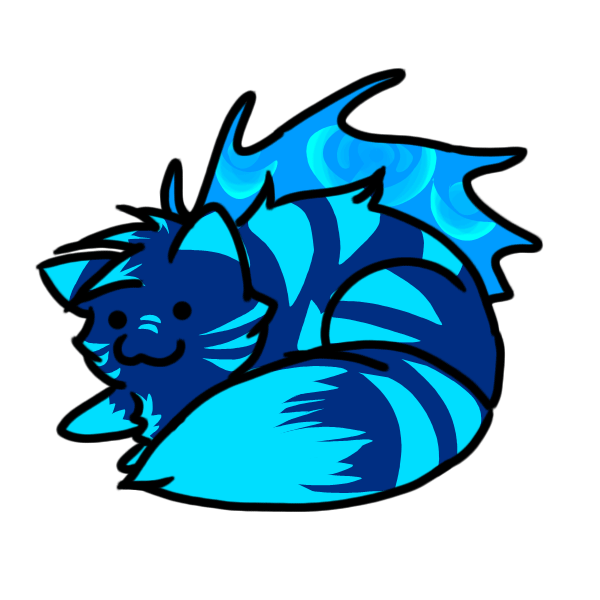 My fursona but...wiggly.