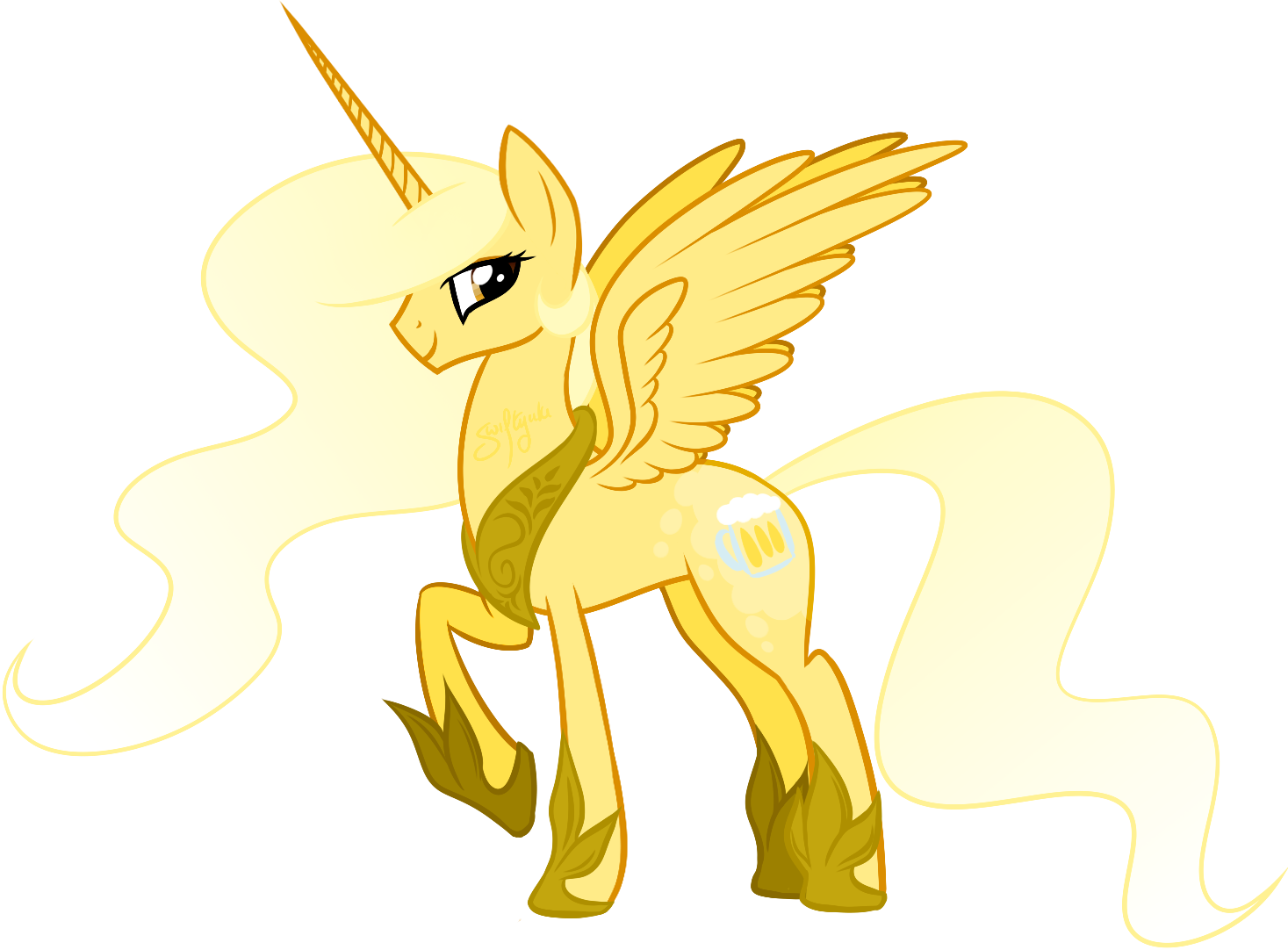 Beer Pony for my dad