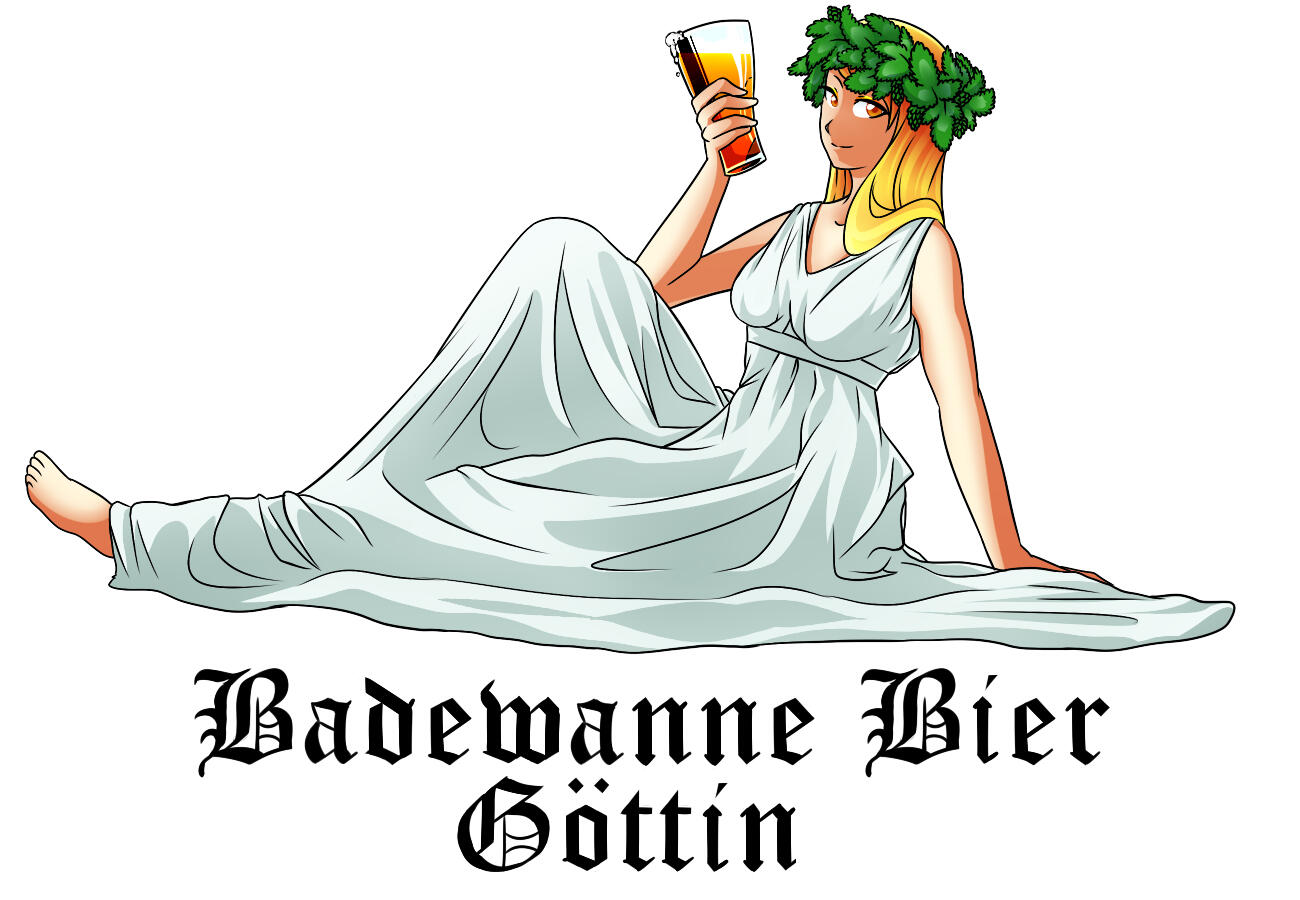 Commission of a Beer Goddess for my Dad