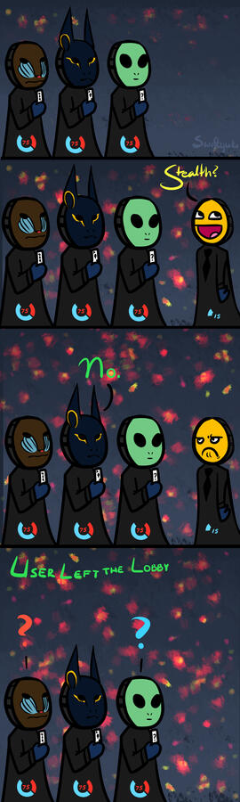 Drew something that happened in a Payday2 lobby