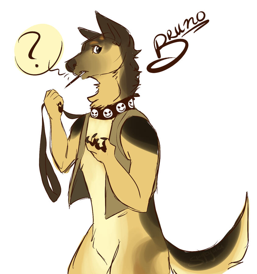 Bruno for a friend, anthropomorphised