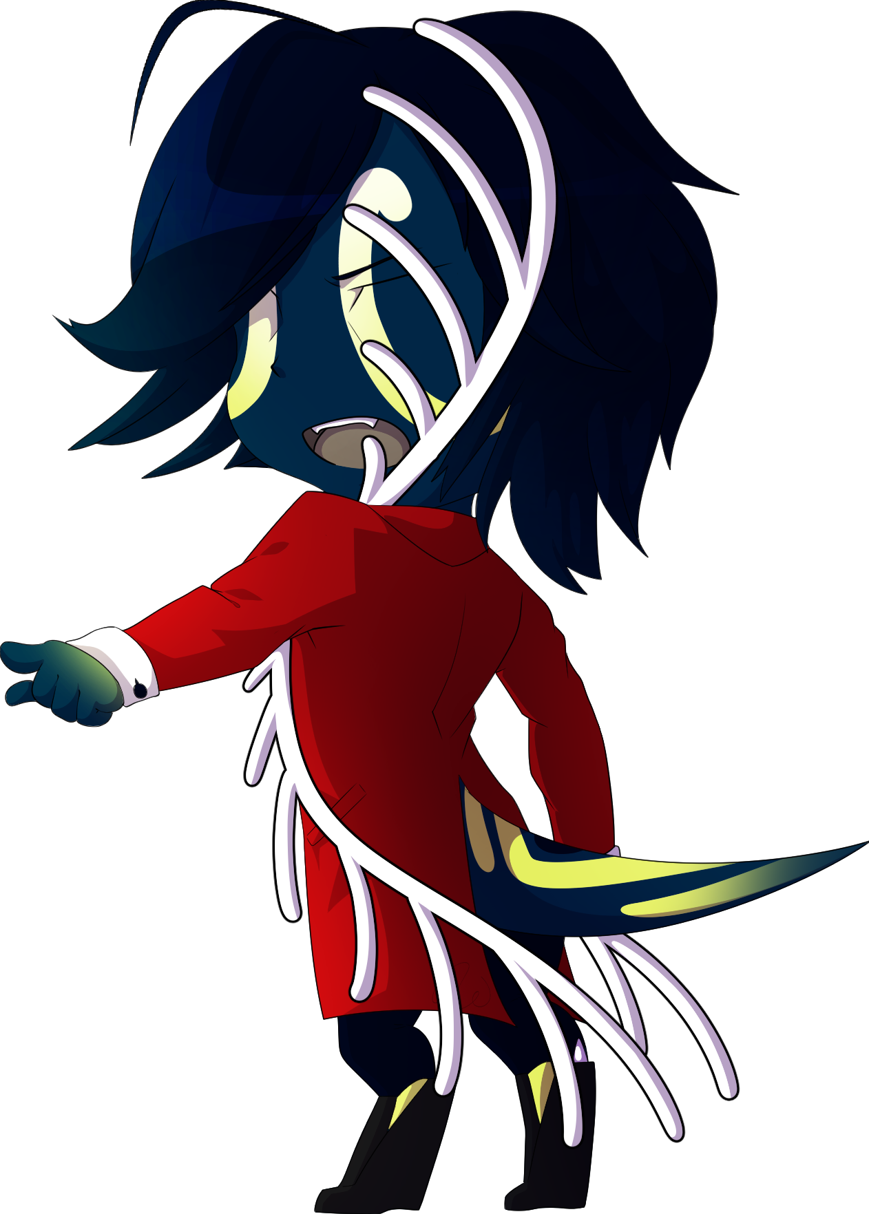 Chibi commission for Kaspar of their OC, Bursa