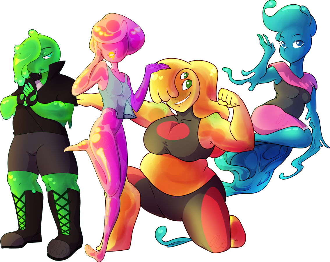 Coconutfella's slime girls
