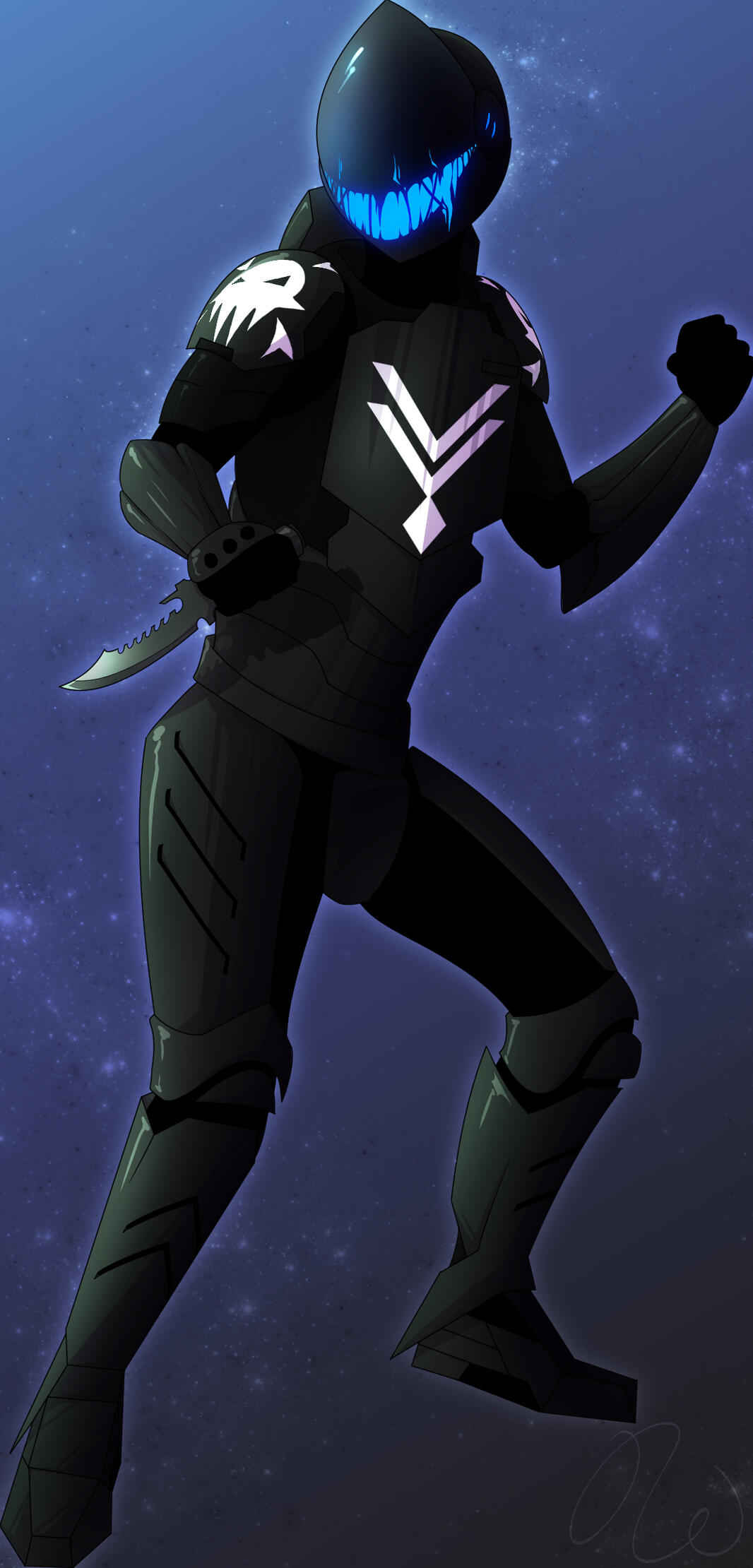 Commission for FoolishSparky of his OC, Xenon