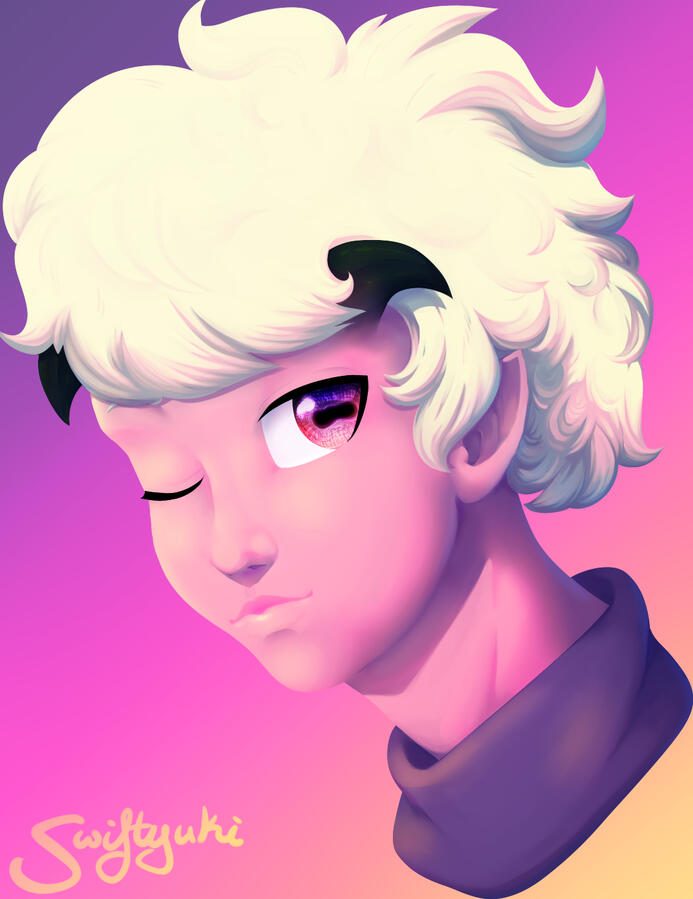 Painted Belphagor bust