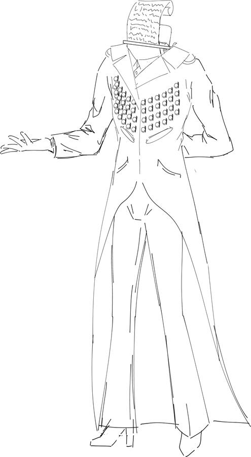 Grimoire, a typewriter objectheadsona for Necrosomatic