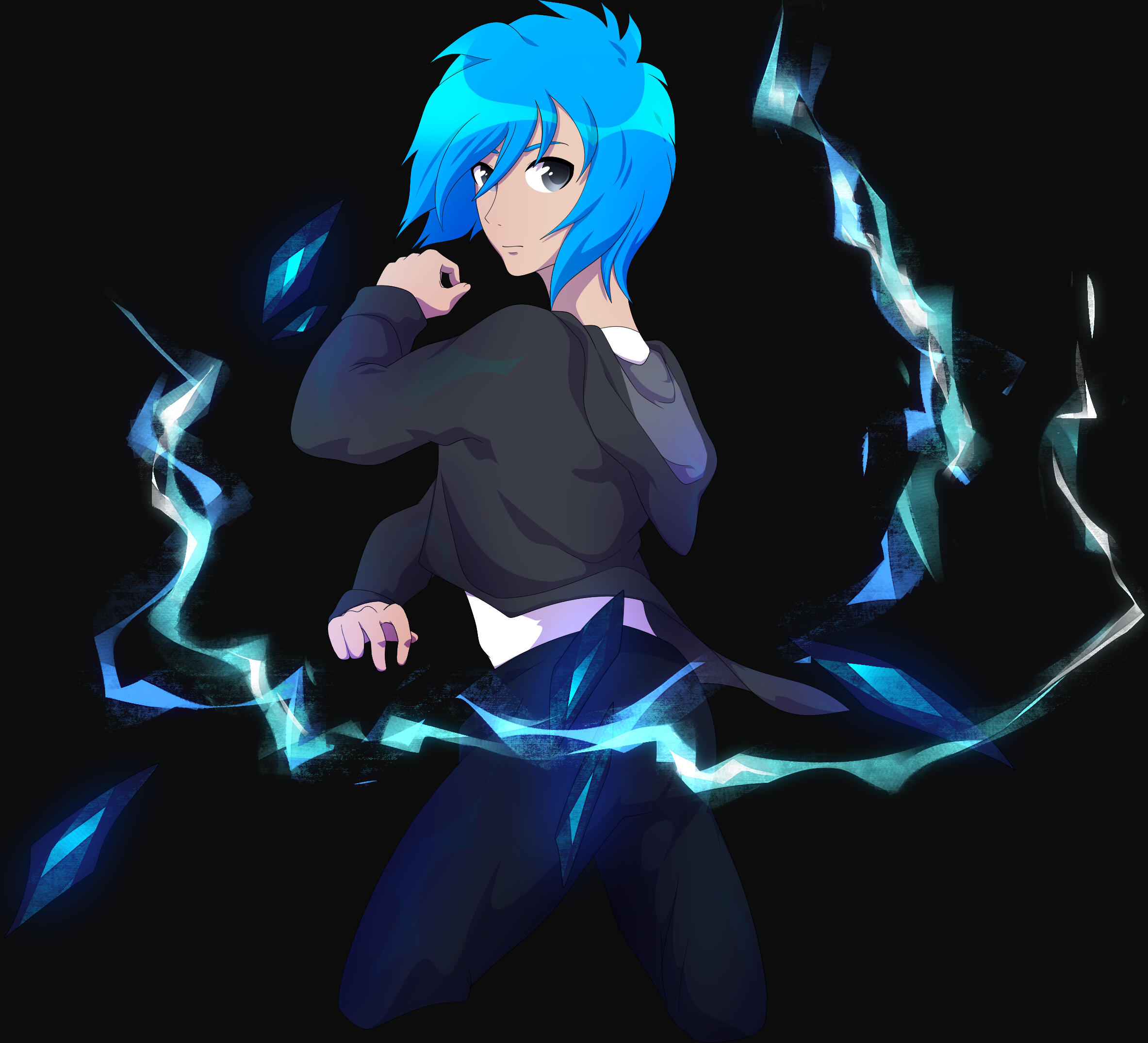 Commission for FoolishSparky of his character, Cas