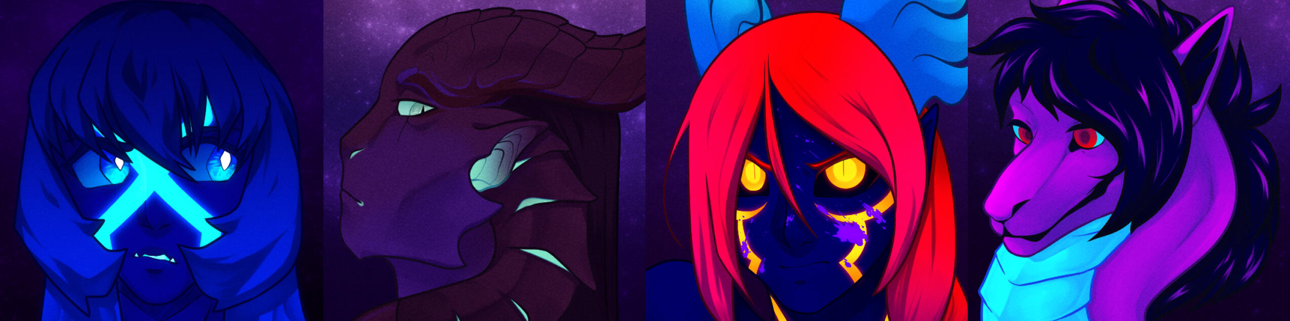 Blacklight busts