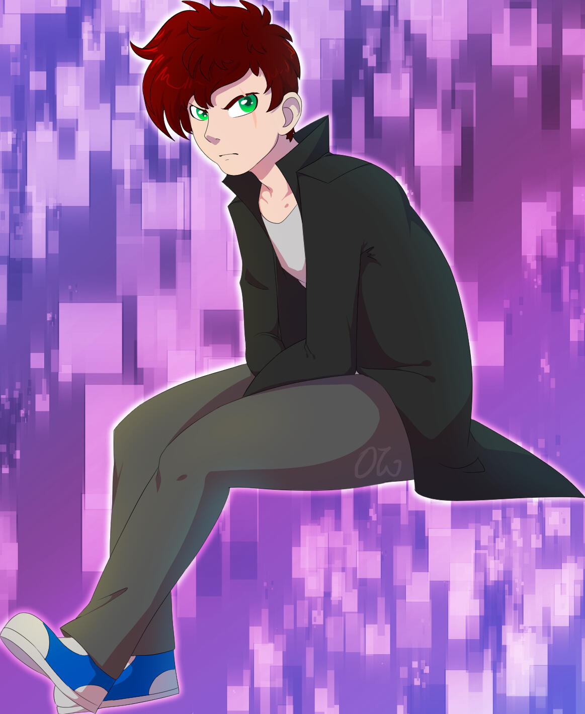 Commission for Nox of his OC, Mike