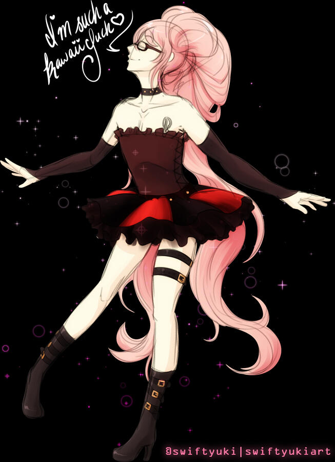 Lolita based character design for necrosomatic