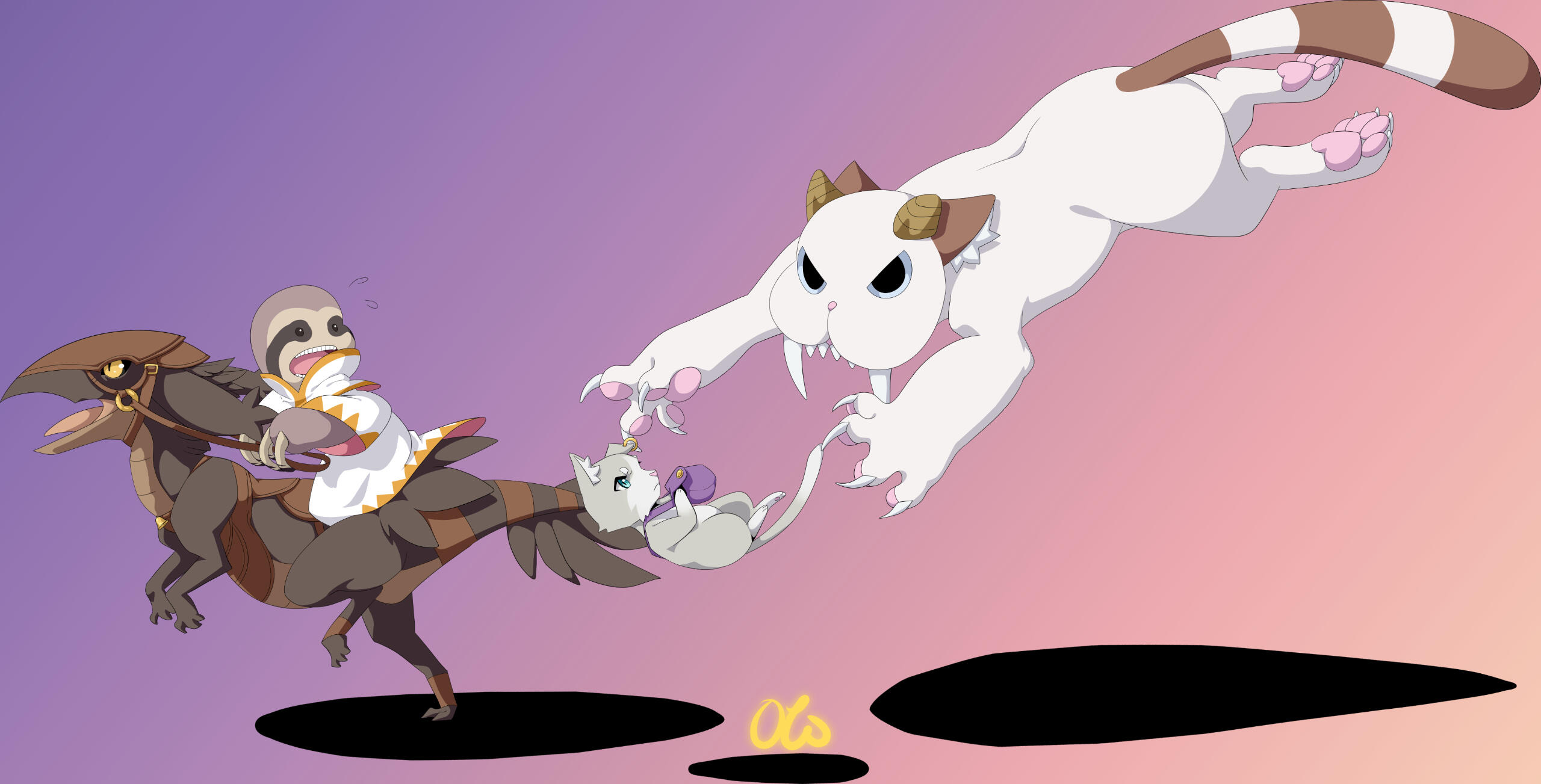 Patreon reward for Spiders of a chase scene