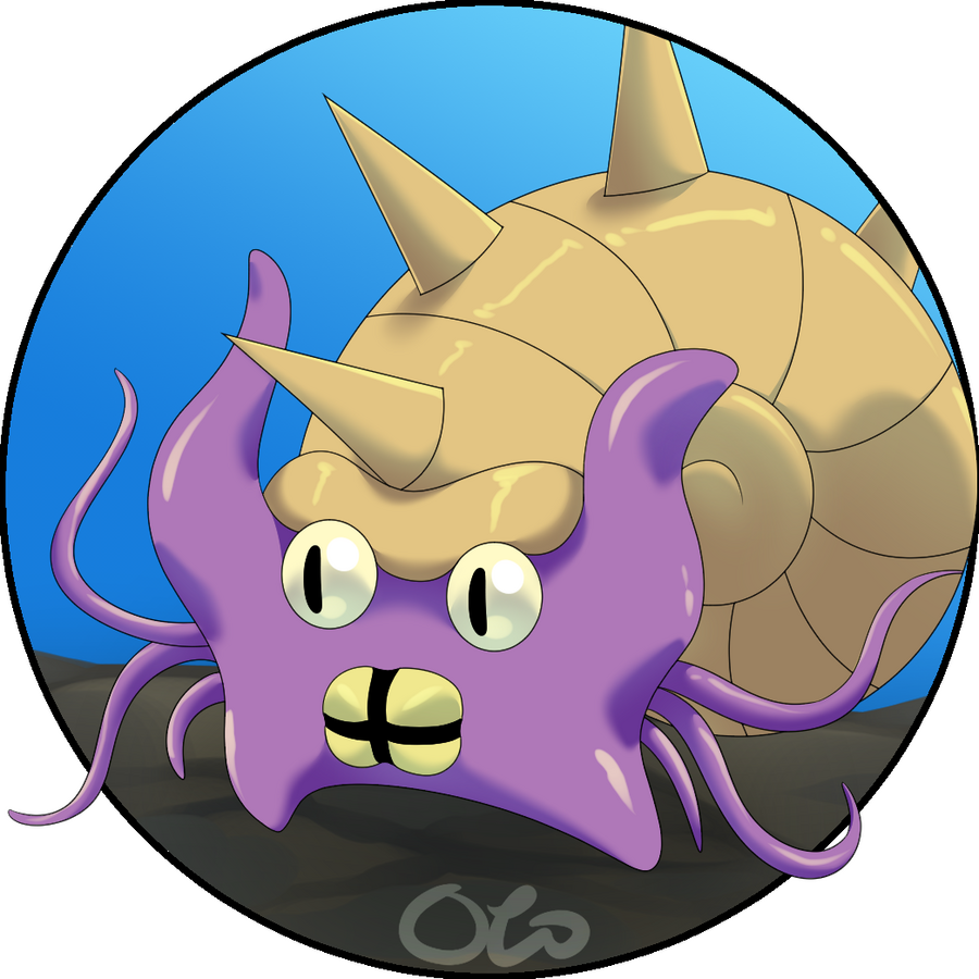 Pokedexxy2019 (cont.) - Favourite fossil from Gen 1 (shiny)