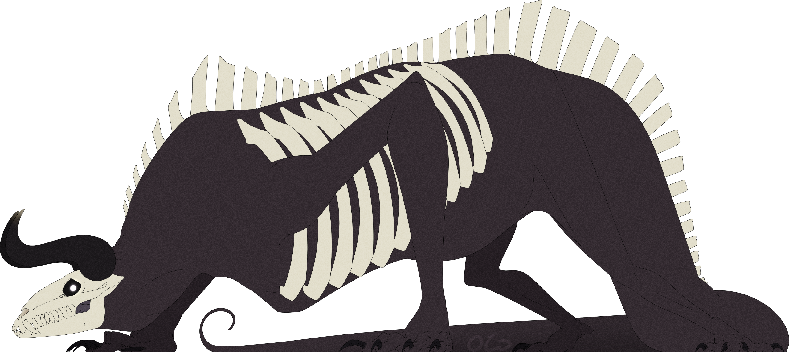 Commission for FoolishSparky of The Hunger's true form