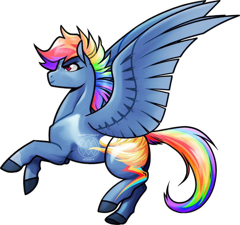 Rainbowdash redesign attempt
