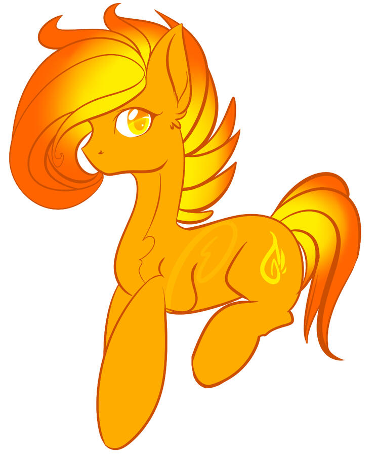 Random orange pony