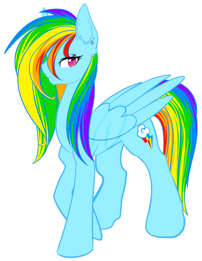 Goth Rainbowdash