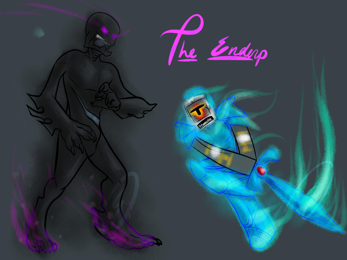 Ghooostie hunting for ender pearls