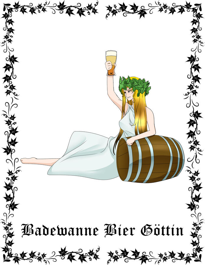 Beer maiden for my dad