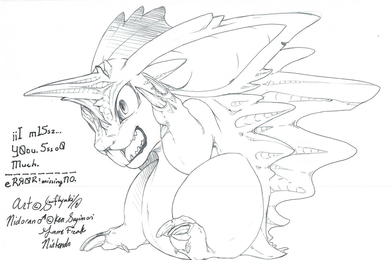 MissingNo. fanart