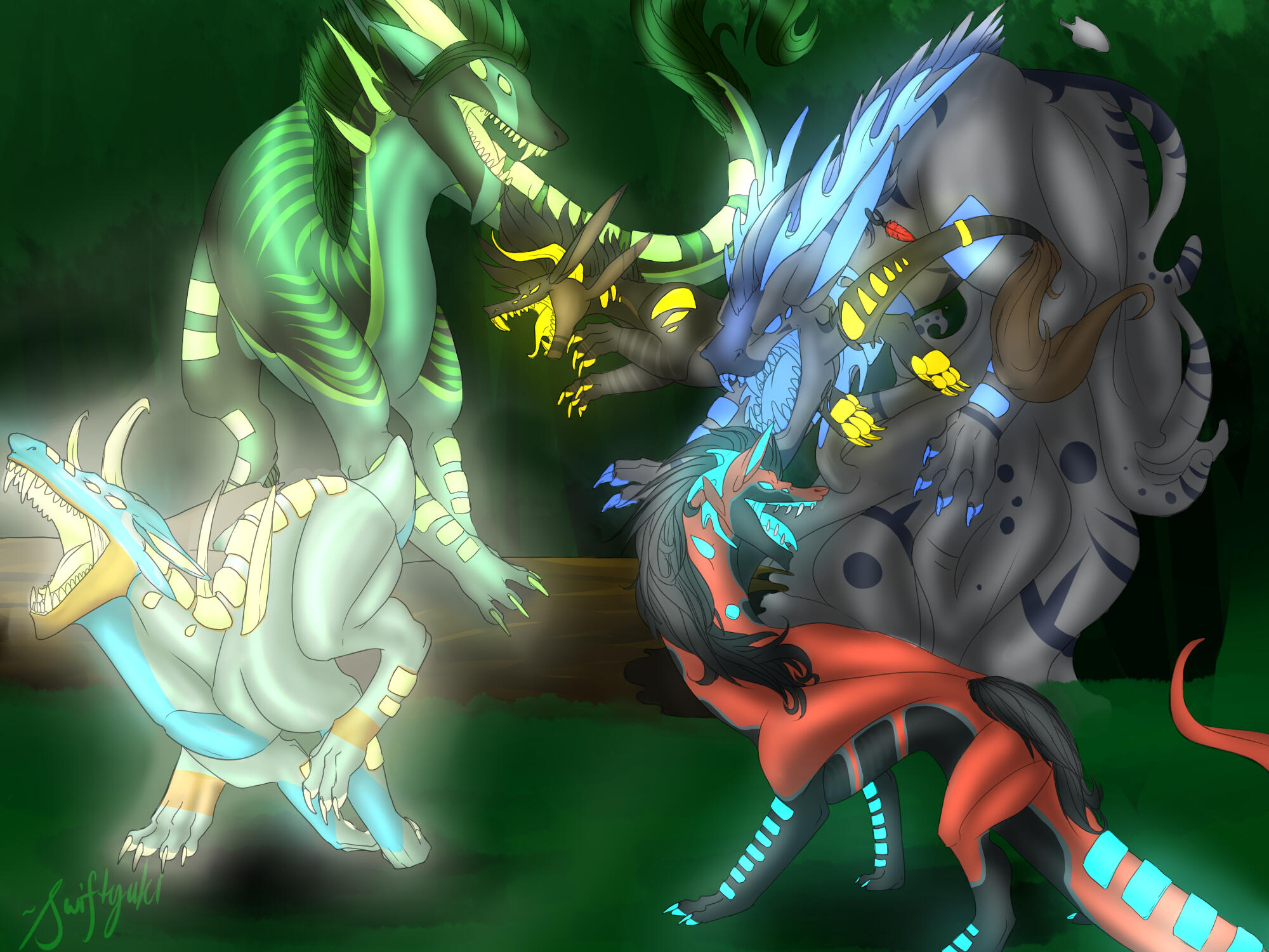Contest entry for a sparkledragon group