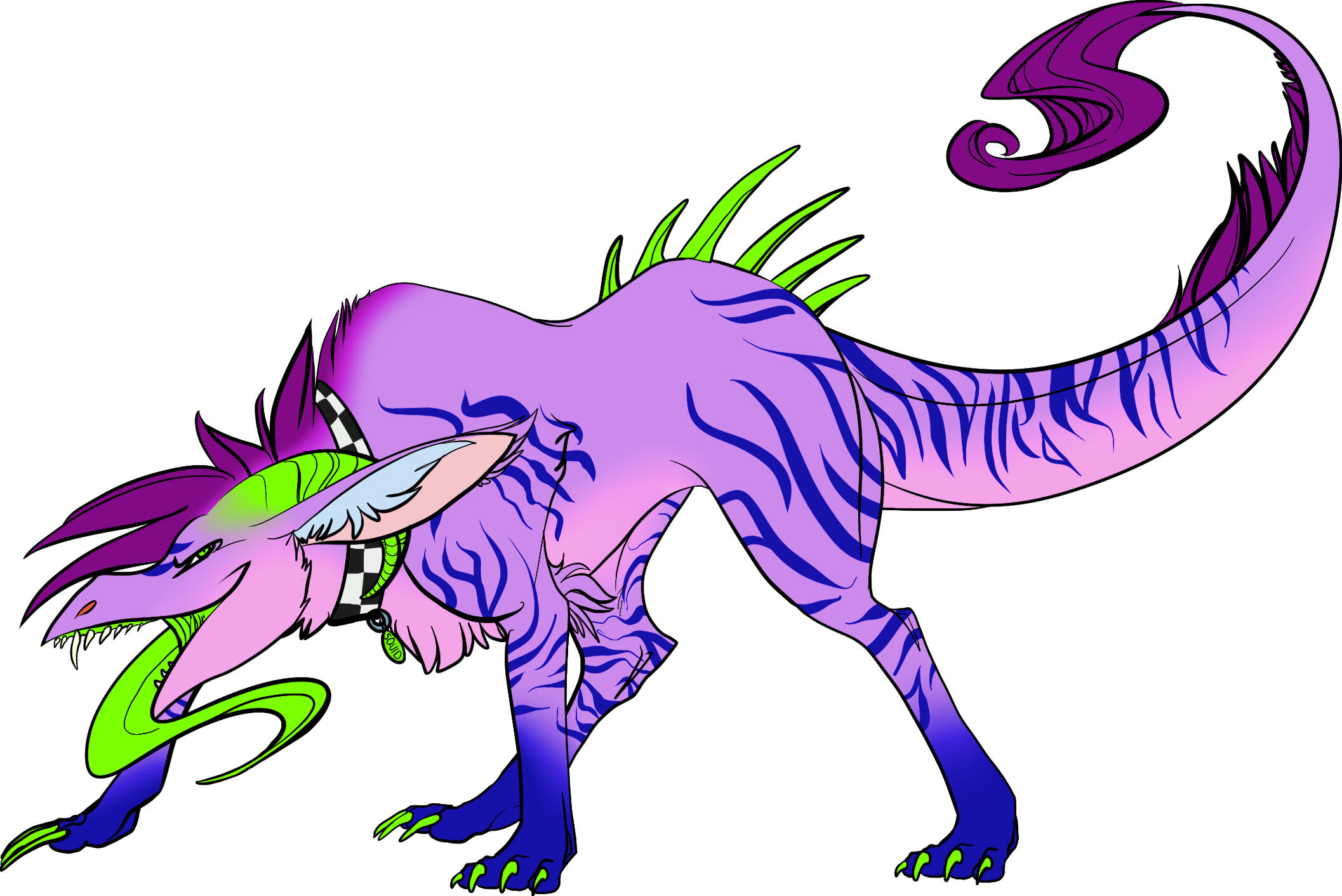 Commission for someone of their OC, Squid