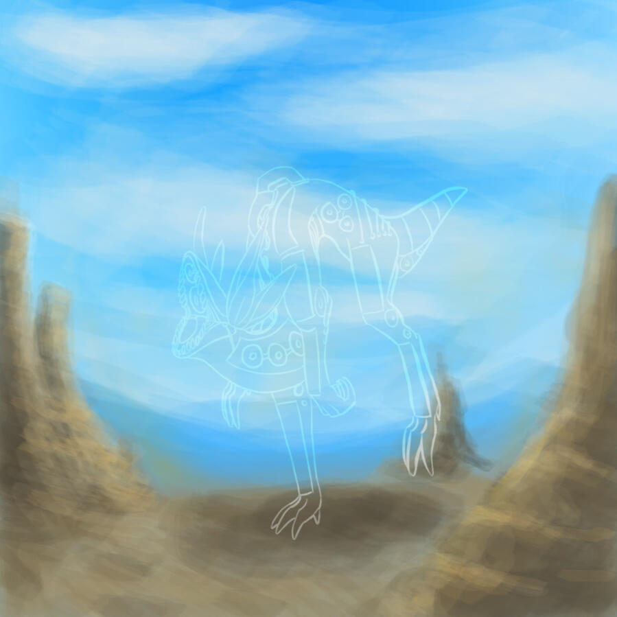 B7U-R4V3 showing off a cloaking ability