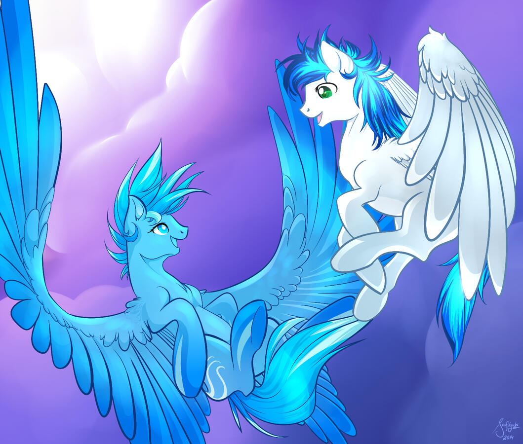 ibbypony and north flying