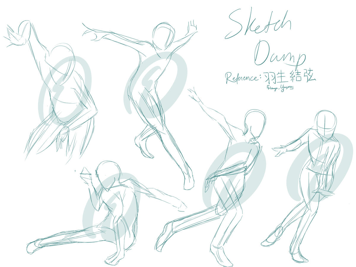 yuzuru hanyu pose studies