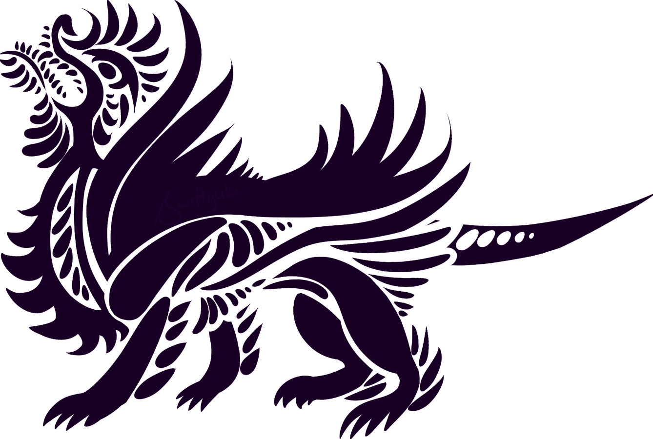 Glyph of a creature known as "The Beast"