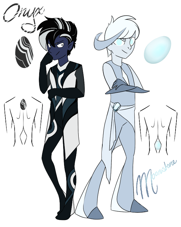 Onyx and Moonstone designs for Kurokikumo