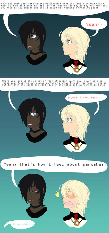 Occam talking about pancakes