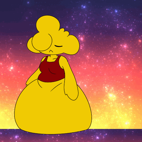Mustard showcasing shapeshifting abilities for MoteOfAsh