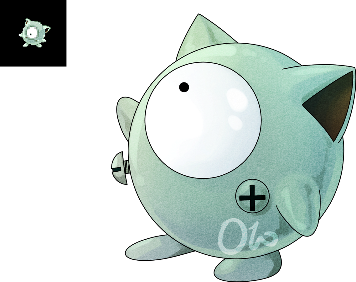 Magnemite/Jigglypuff fusion